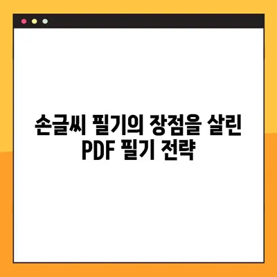 PDF 파일에 효과적인 필기| 팁과 도구 | PDF 필기, 전자 필기, 효율적인 학습